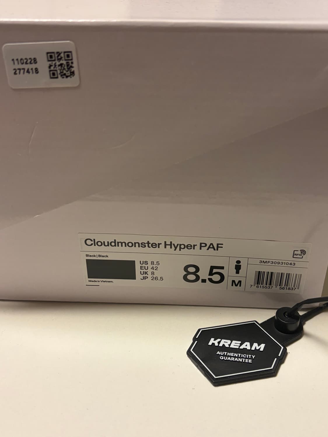 On x Paf 클라우드몬스터 하이퍼 [265] 상품이미지7