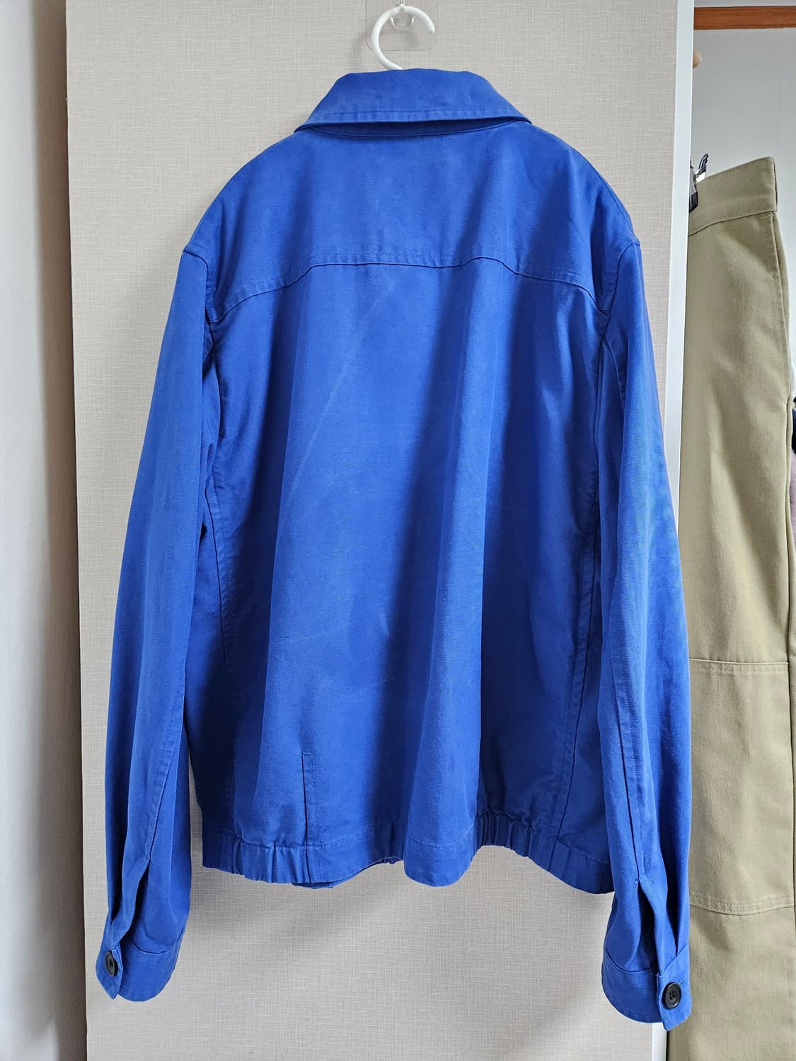 COS 릴랙스드핏 유틸리티 오버셔츠 블루 M 상품이미지6