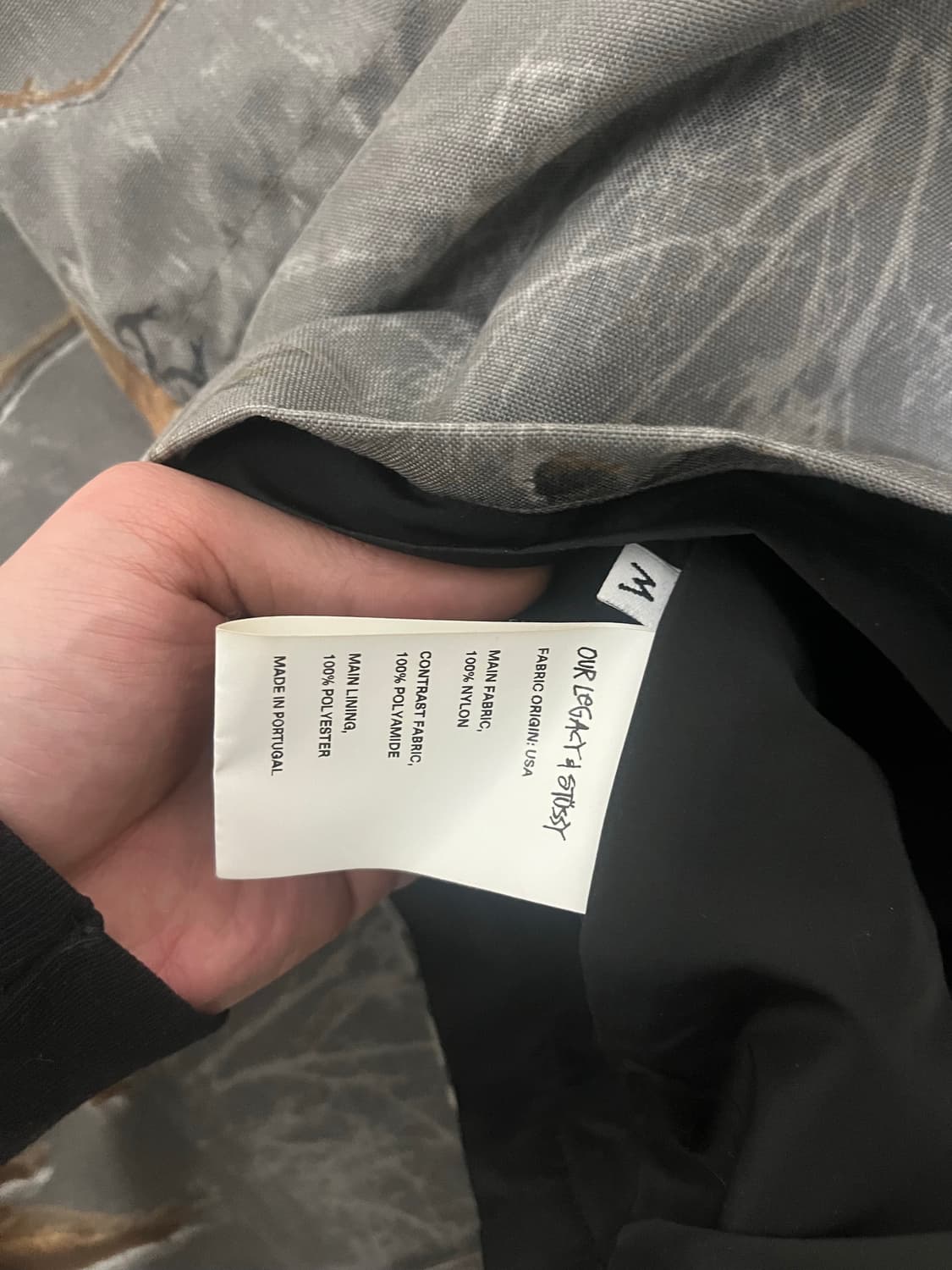 (M) 스투시 x 아워레가시 리얼트리 자켓 상품이미지4