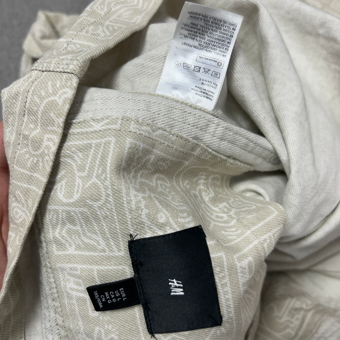 H&M 키스해링 콜라보 워크자켓(L) 상품이미지7