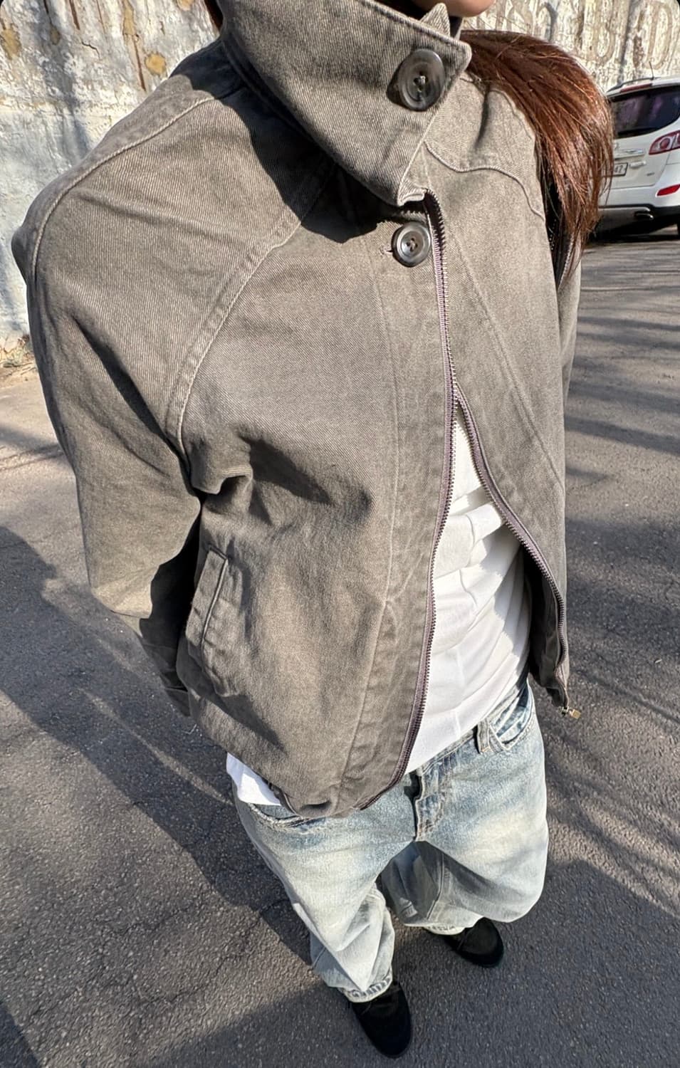 빈티지 자켓 브라운 상품이미지3