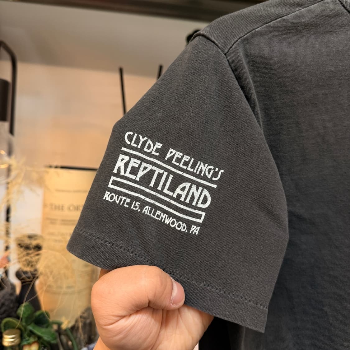 90S 미국빈티지 페이딩 개구리 티셔츠 싱글스티치 S 상품이미지6