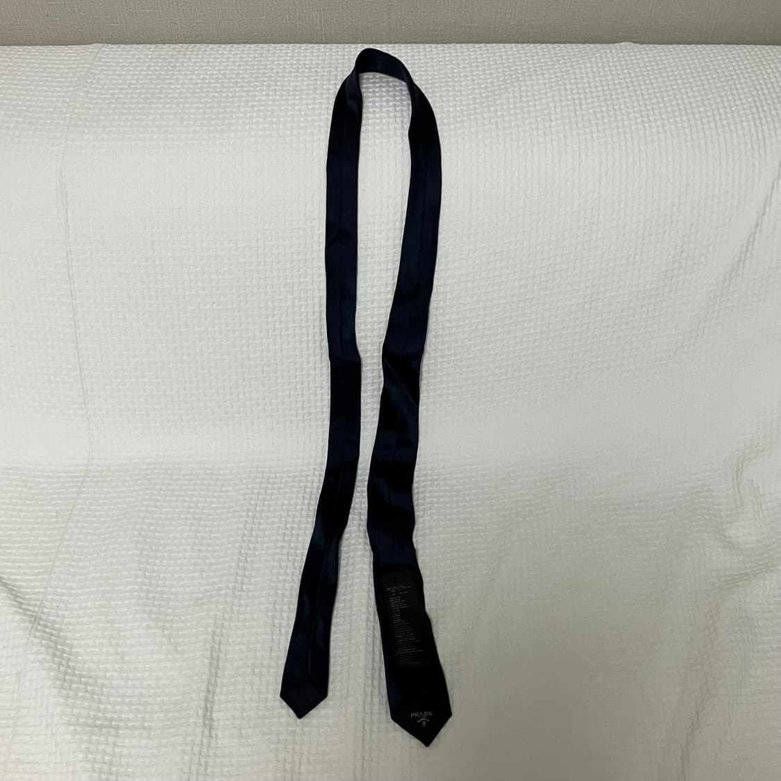 프라다 넥타이 Navy 상품이미지3