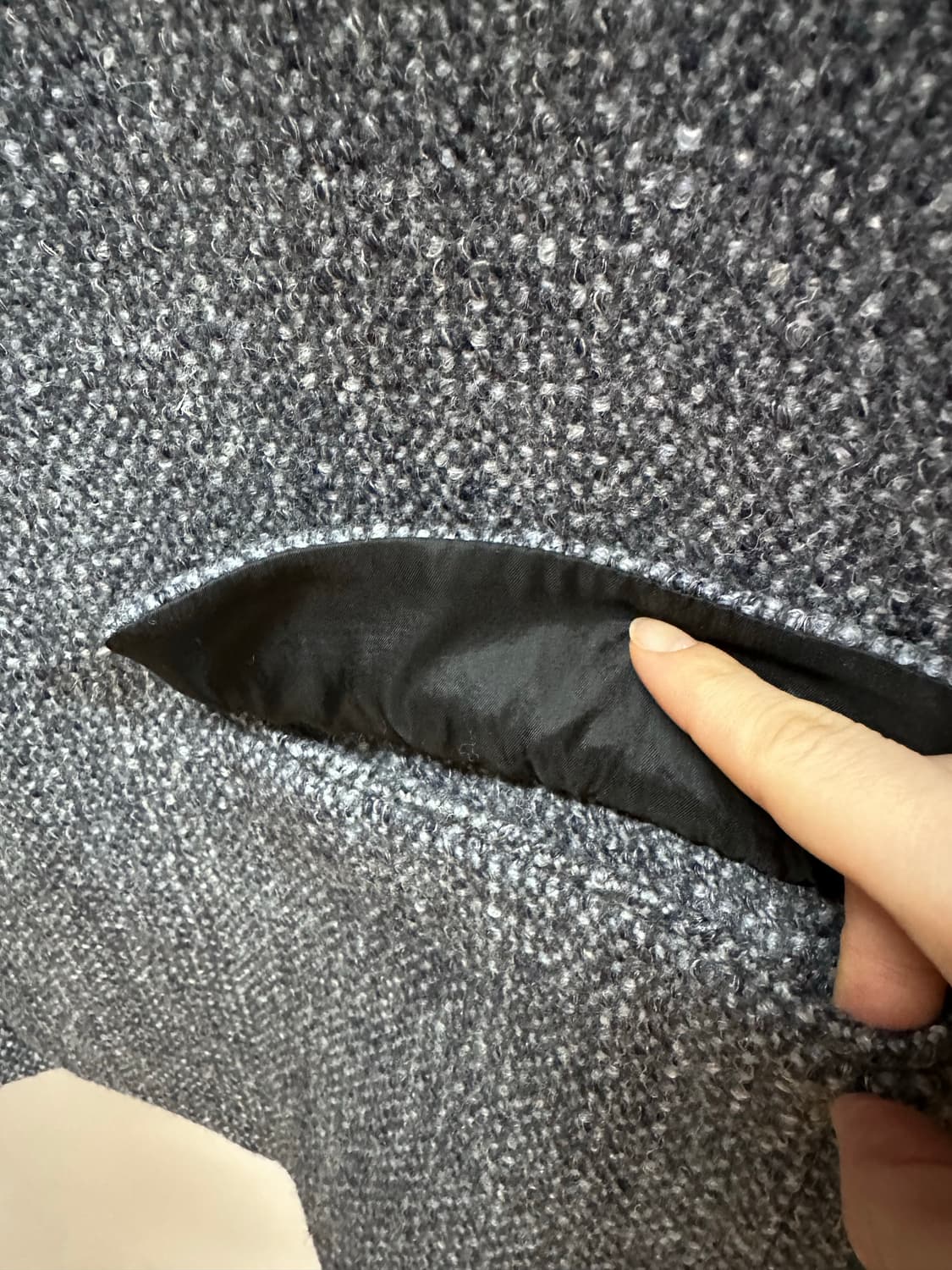 렉토(RECTO) 서스테이너블 울 블렌드 오버사이즈 자켓 - L사이즈 상품이미지5