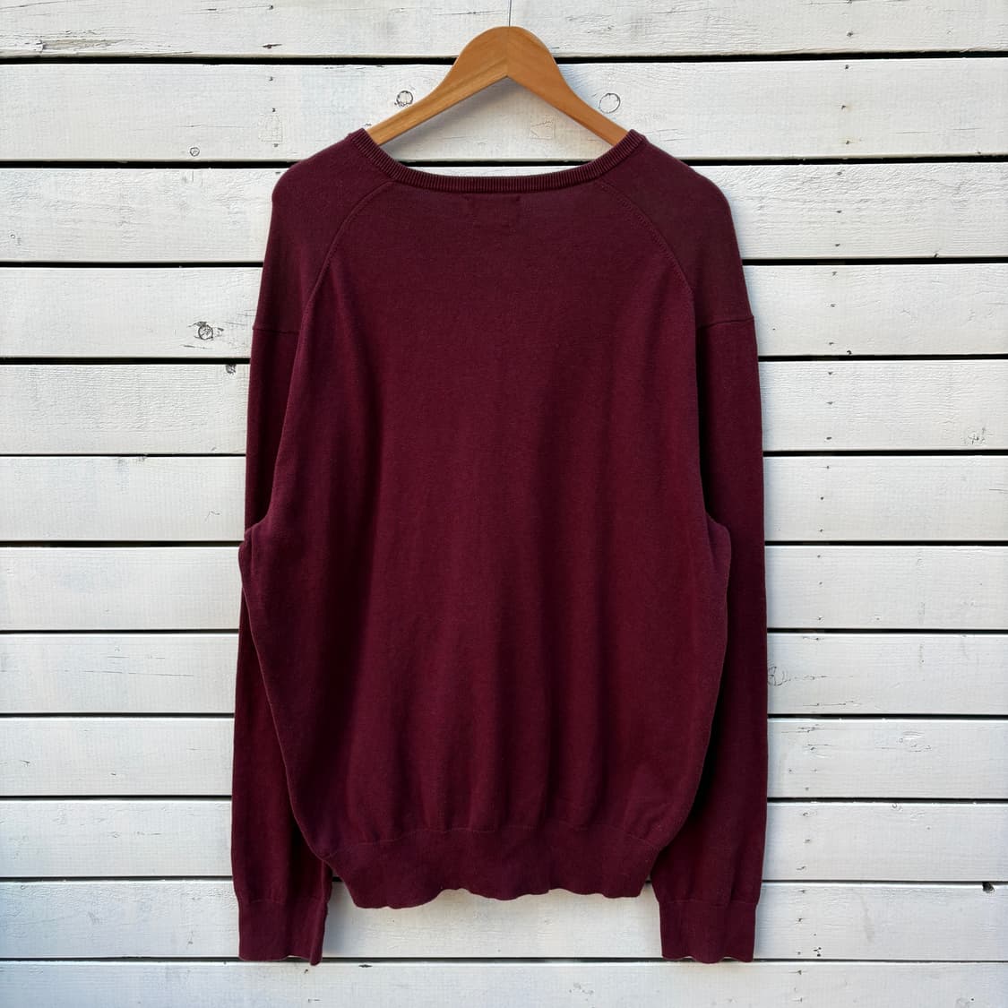 Polo 폴로 피마코튼 브이넥 니트 상품이미지2