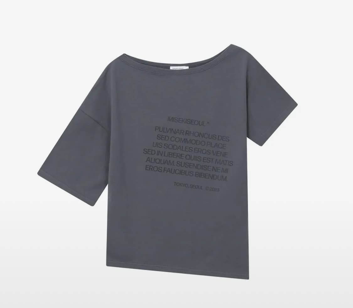 미세키서울 Unbalanced quote slit sleeves 팝니다 상품이미지2