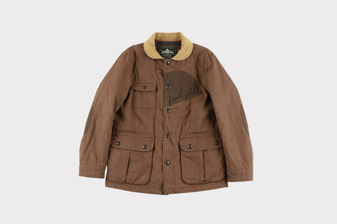 [L] 헤지스 브라운 헌팅 필드자켓 상품이미지1