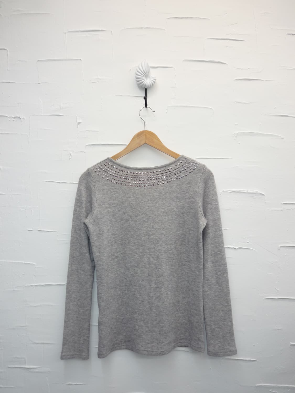 grey stud knit 상품이미지4