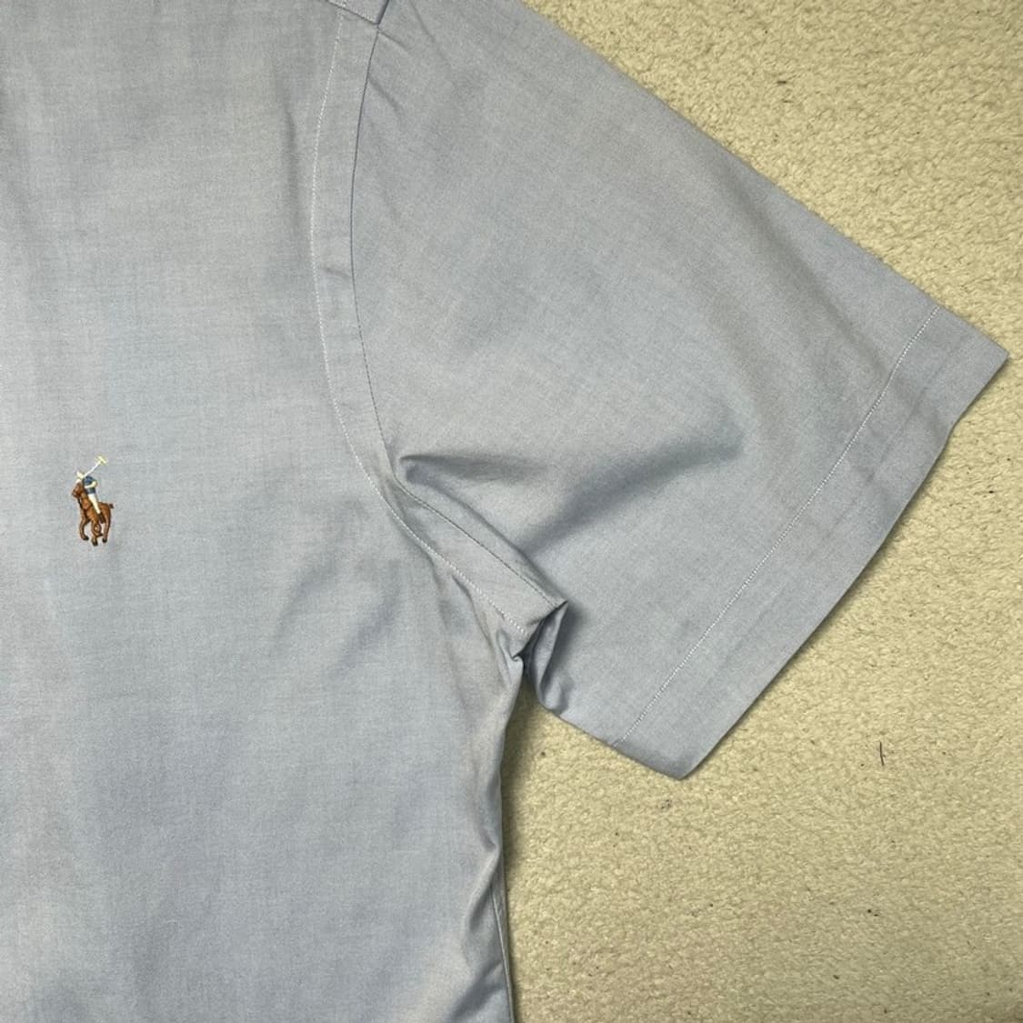  RALPH LAUREN 셔츠 스카이블루 16 40 상품이미지5