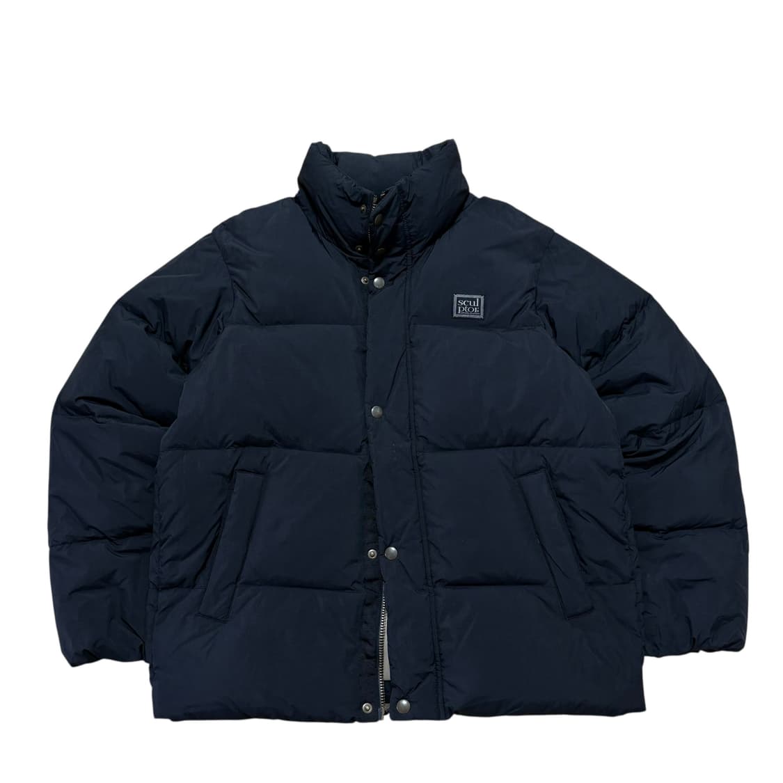 스컬프터 빅로고 덕다운 패딩 상품이미지3