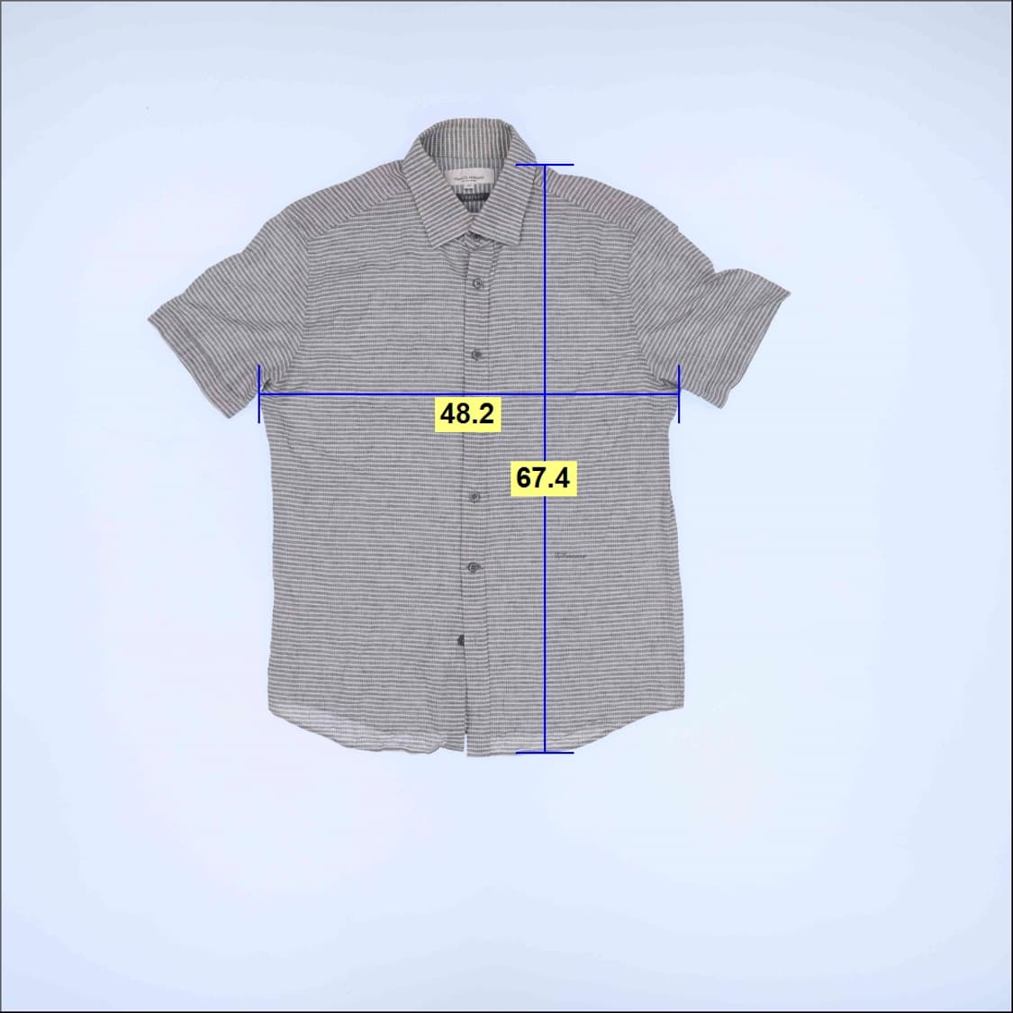 95 프랑코페라로 반팔 셔츠 0413M 상품이미지5