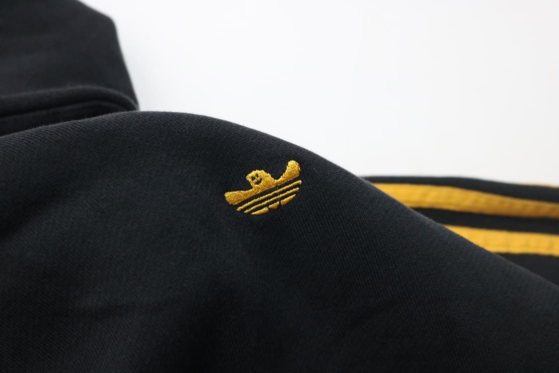 아디다스 마크 곤잘레스 콜라보 옐로우 3-스트라이프 후드티 (M) 상품이미지6