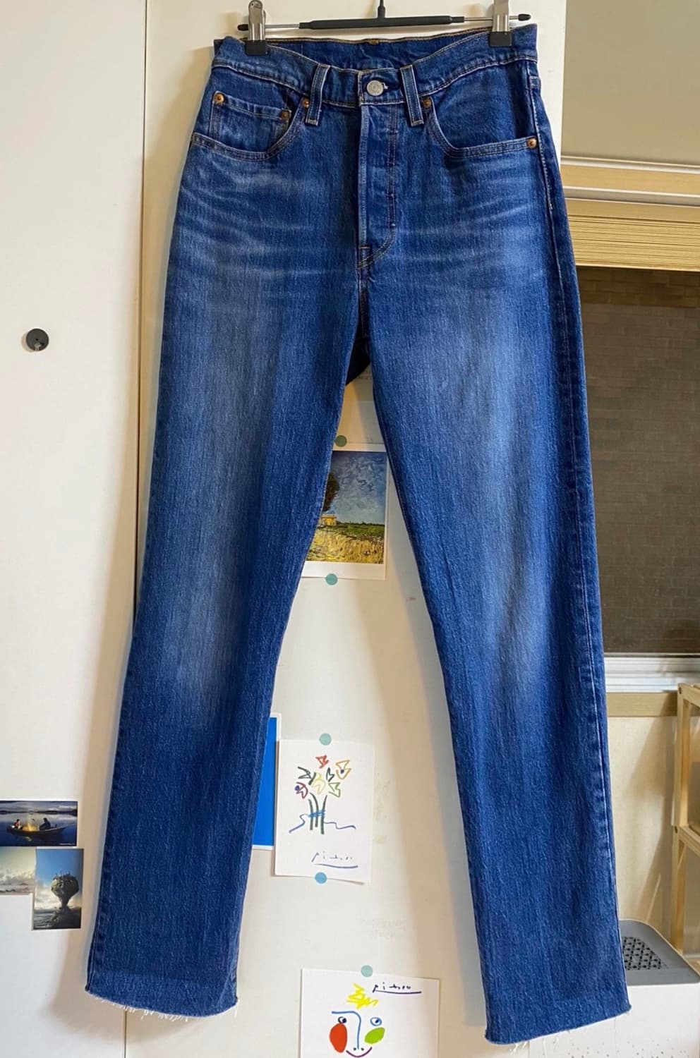 리바이스 슬림스트레이트 진청  상품이미지4