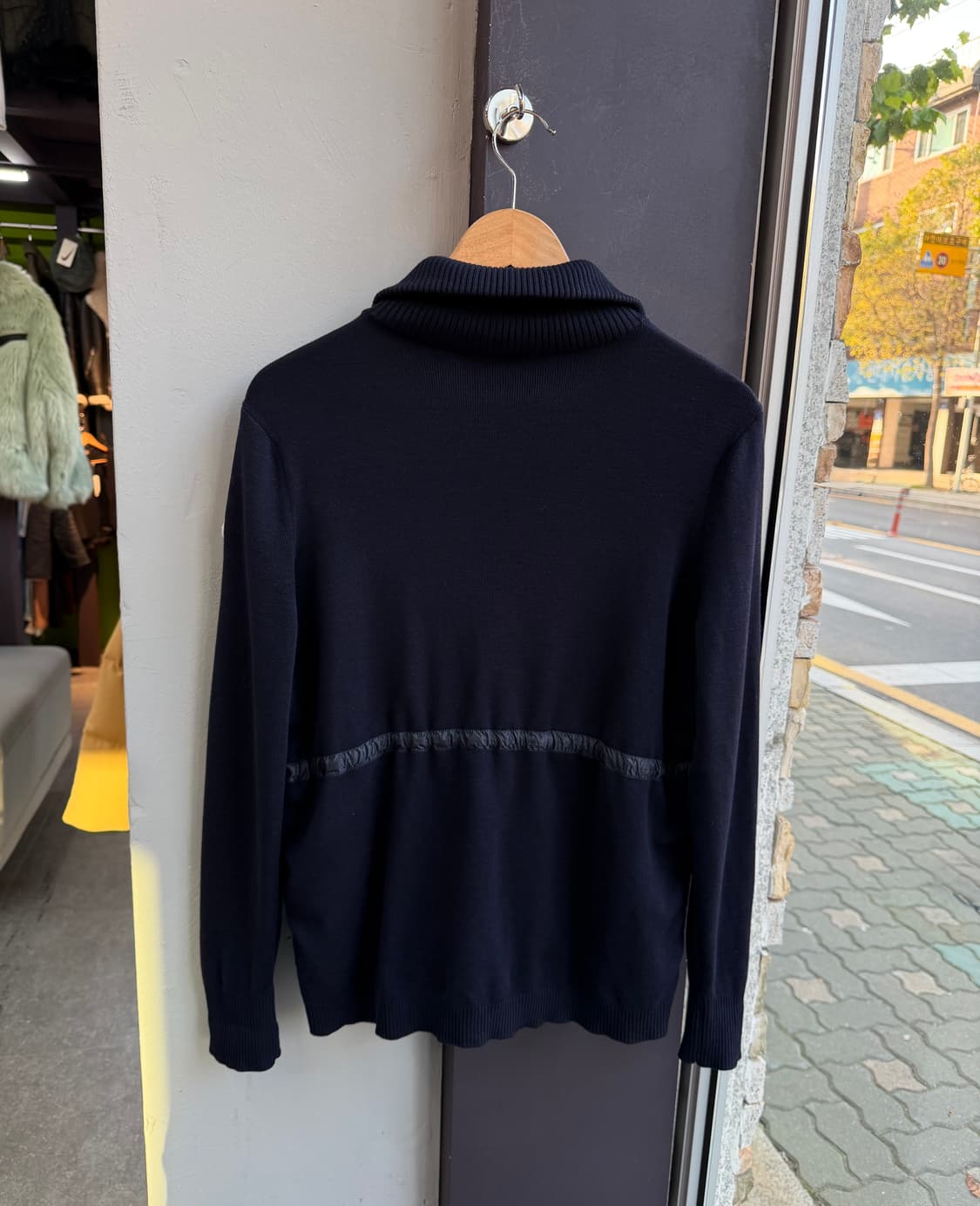 L/ 몽클레어 웨스트 스트링 와펜 니트패딩 자켓 상품이미지8