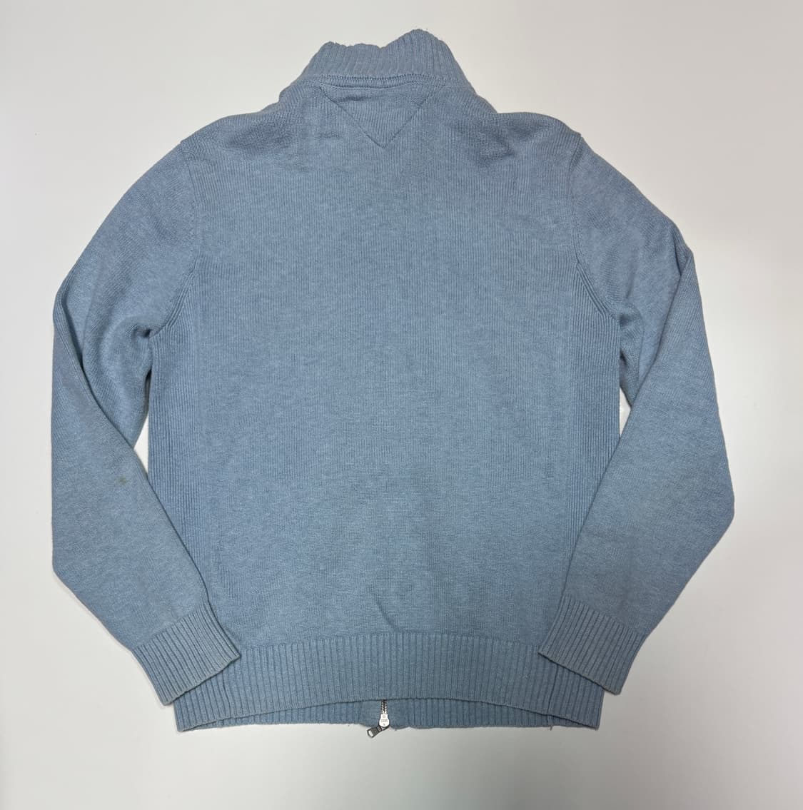 타미힐피거 귀여운 소라 코튼 투 웨이 니트 집업 상품이미지2