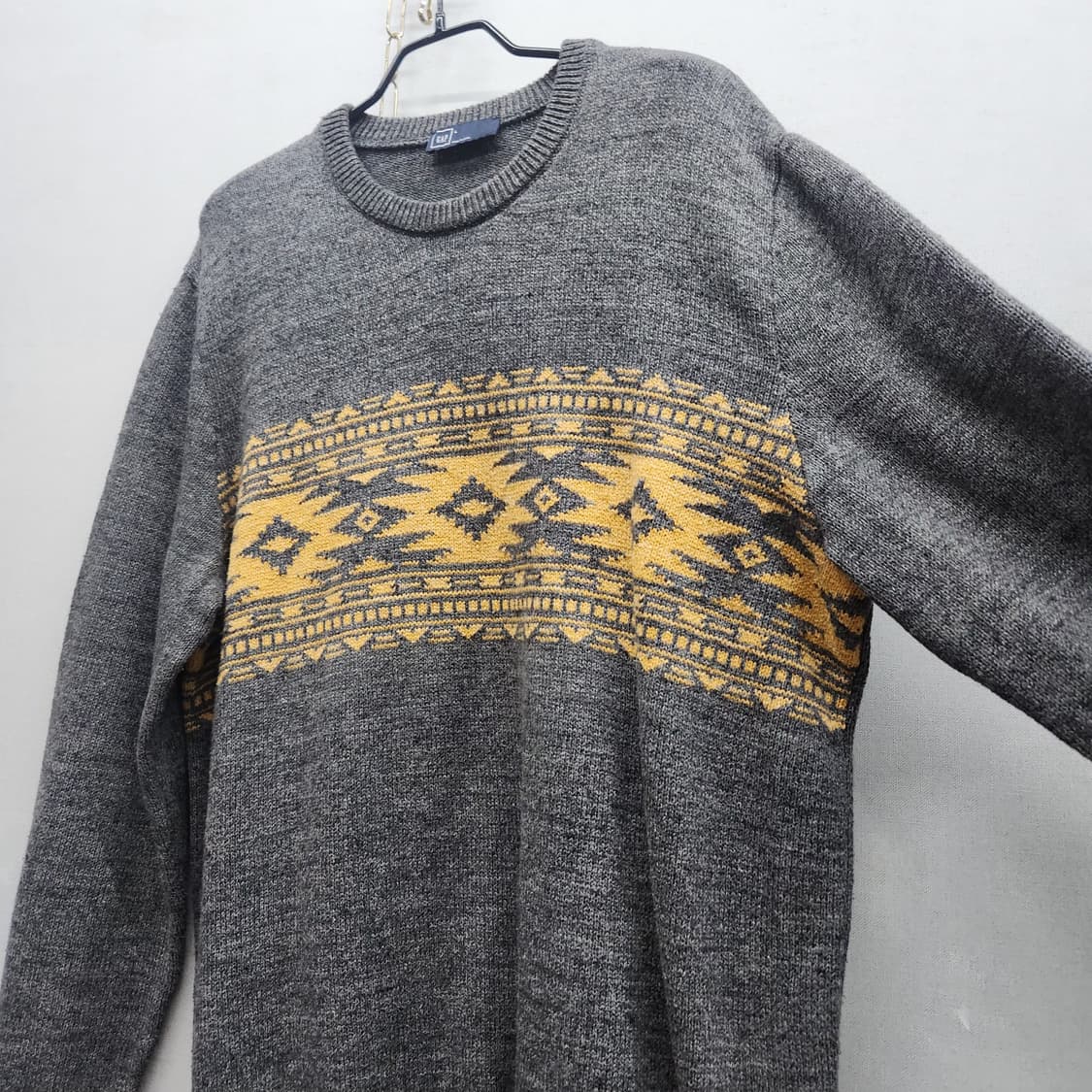 GAP 갭 페어아일 패턴 코튼 니트 L(L) 상품이미지2