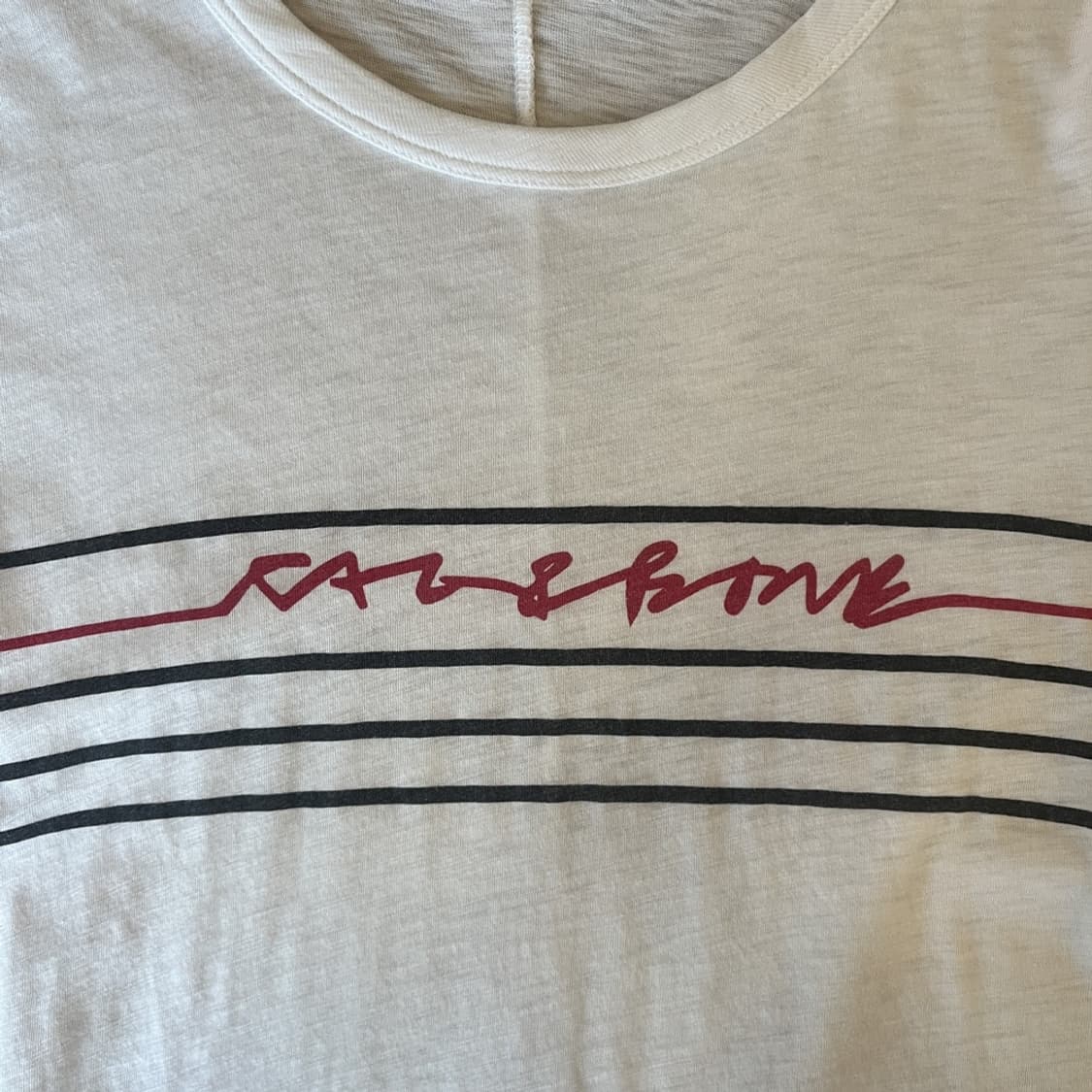 Rag & Bone Print 1/2 T-shirt ( ~55 ) 상품이미지2