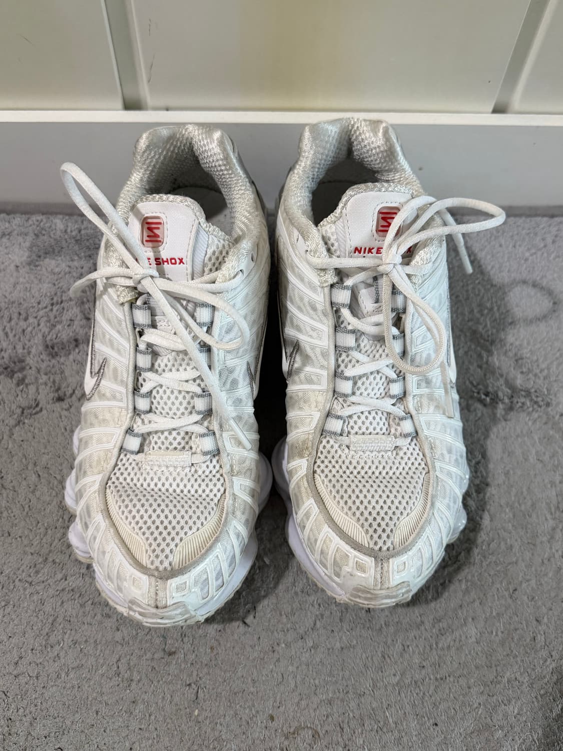 나이키 샥스 TL 화이트 앤 맥스 오렌지 (220) 상품이미지6