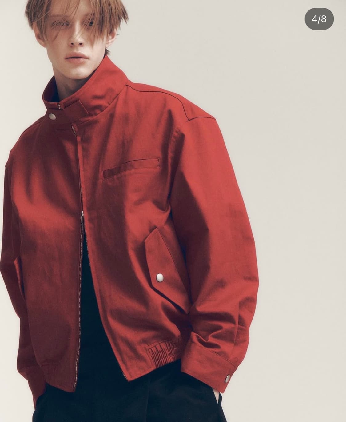 레드 해링턴 자켓 노이스맛 상품이미지2