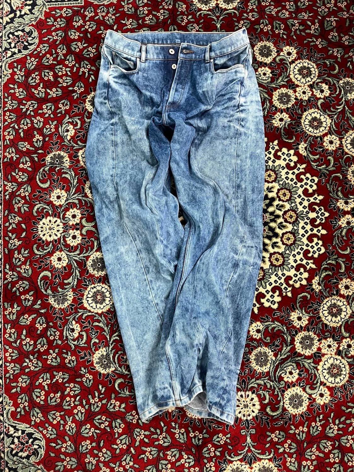 Y project 와이어 데님 블루 상품이미지4