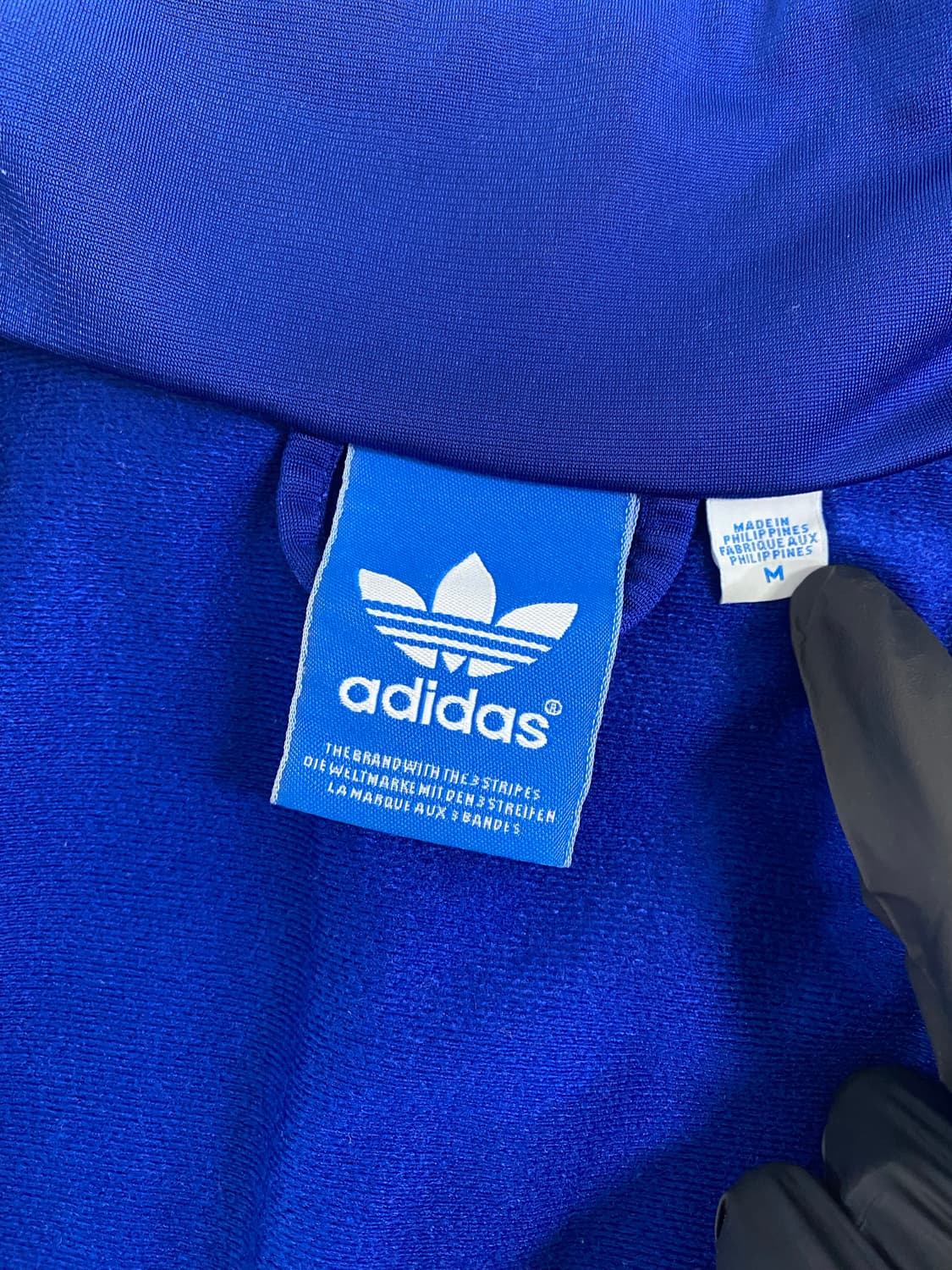 아디다스 파이어버드 블루 트랙탑 져지 M 상품이미지3