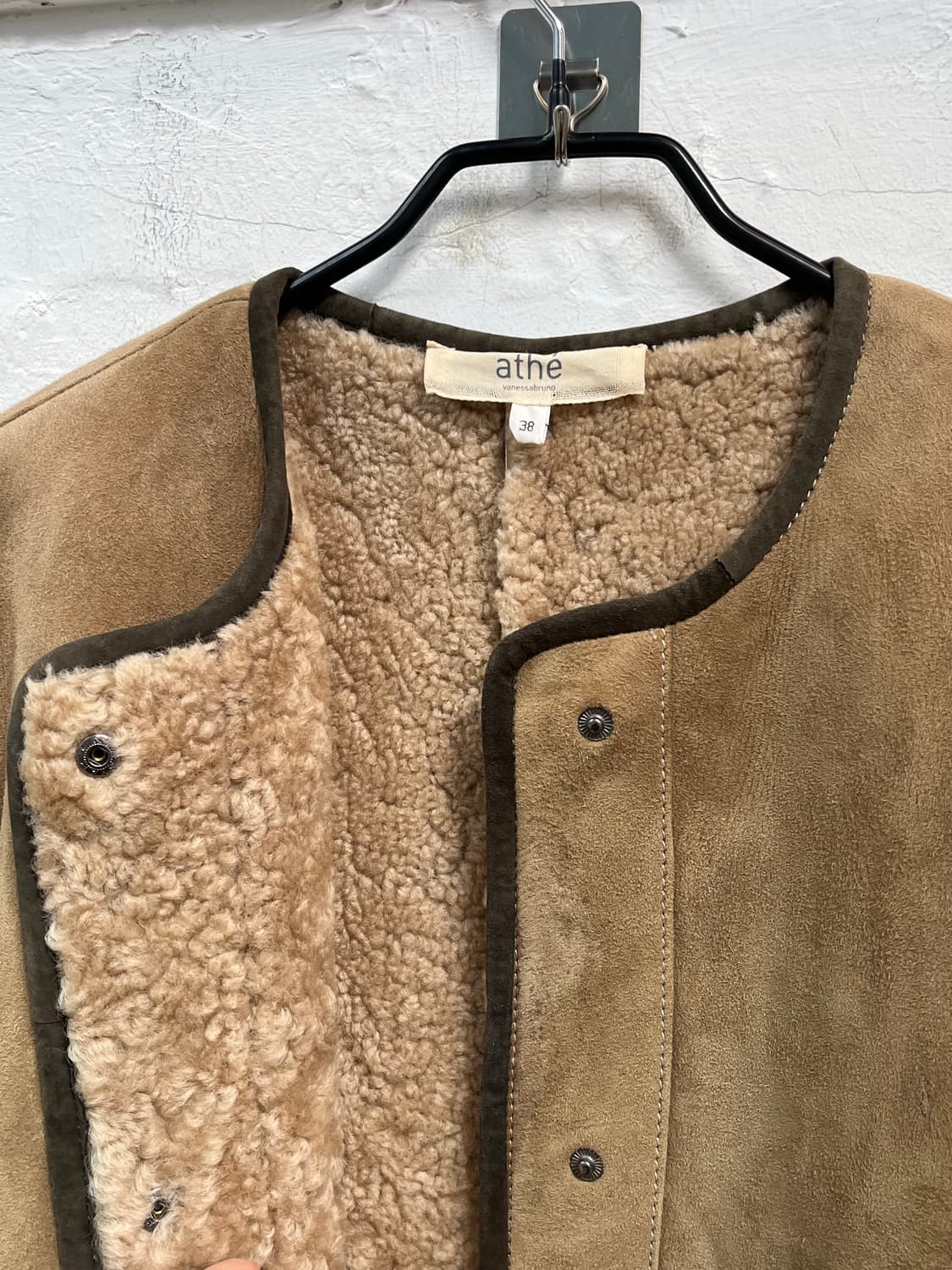 athe vanessabruno 램스킨 시어링 무스탕 38 상품이미지4