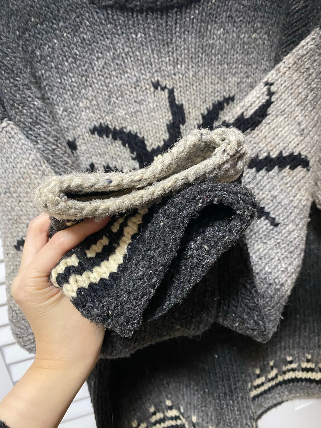 핸드 니트 보헤미안 상품이미지3