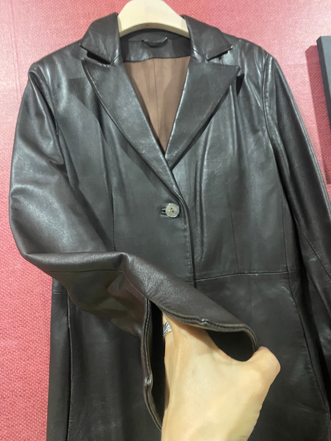 베라펠레 이태리 가죽 코트 42 상품이미지4