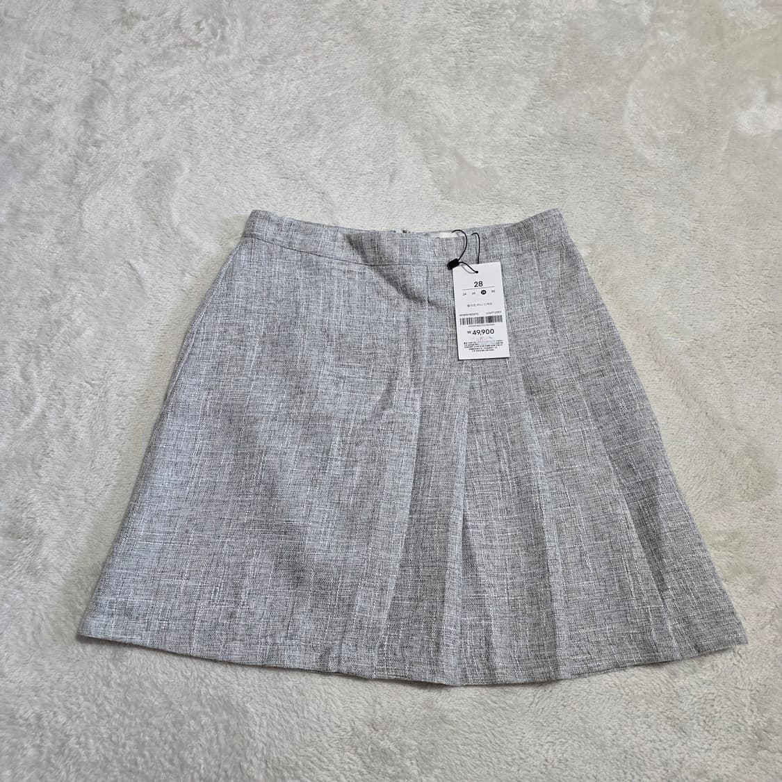 (28)여성 미쏘 플리츠 미니 스커트  상품이미지2