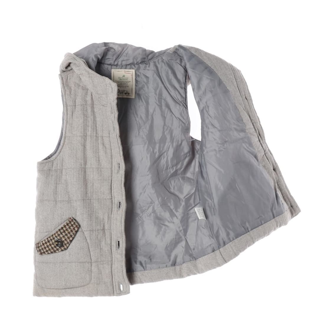 Natural Palette x 해리스 트위드 패딩조끼 L 상품이미지2