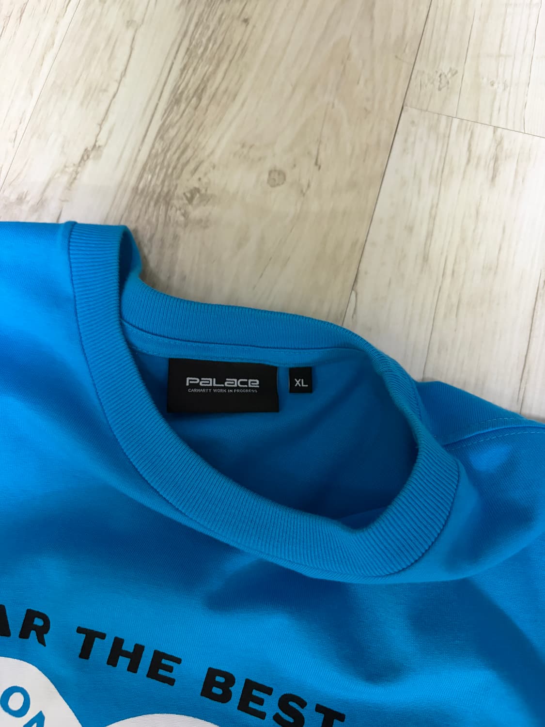 [XL] 팔라스x칼하트 WIP 반팔티 블루 상품이미지2
