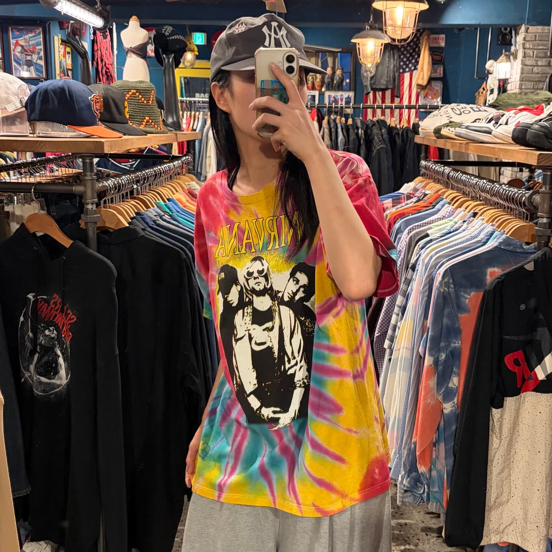 FRUIT OF THE LOOM NIRVANA 락반팔티 상품이미지3