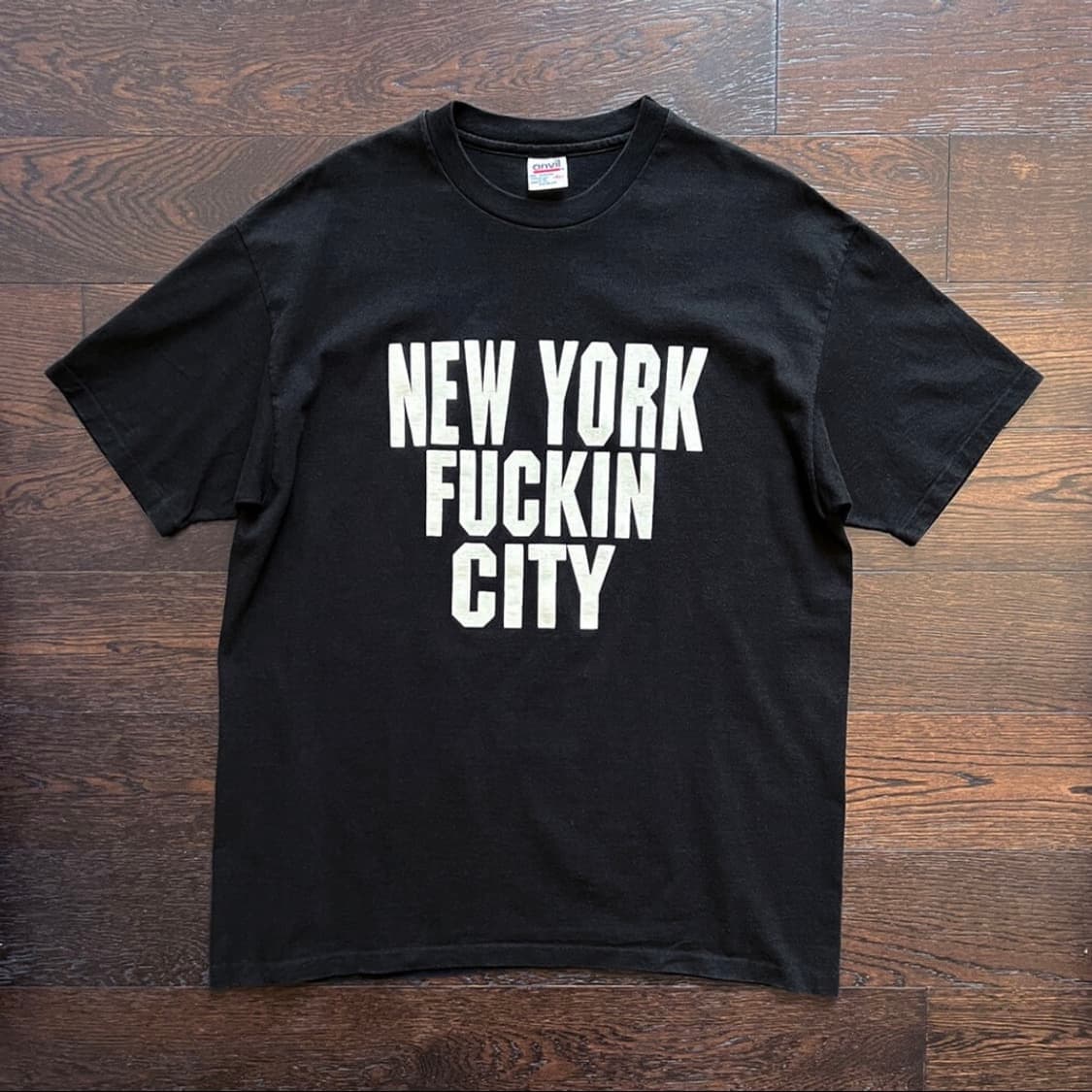 90s Newyork fuckin city 빈티지 티셔츠 상품이미지1