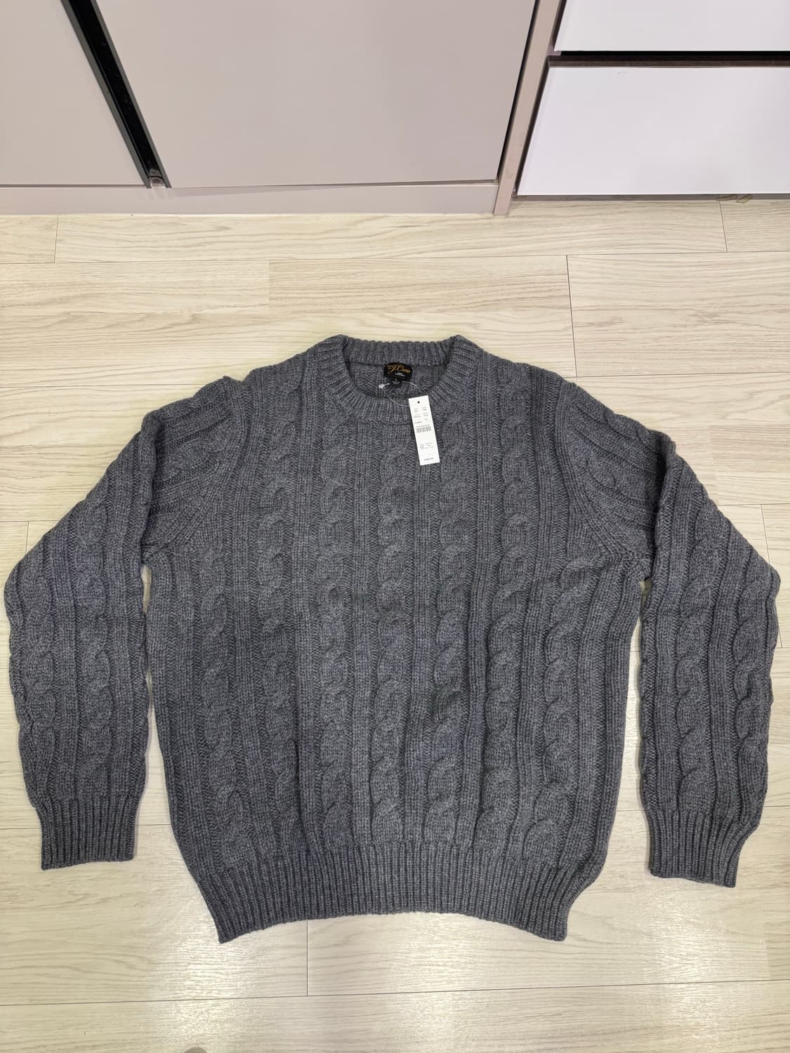 캐시미어100% 케이브니트 상품이미지1