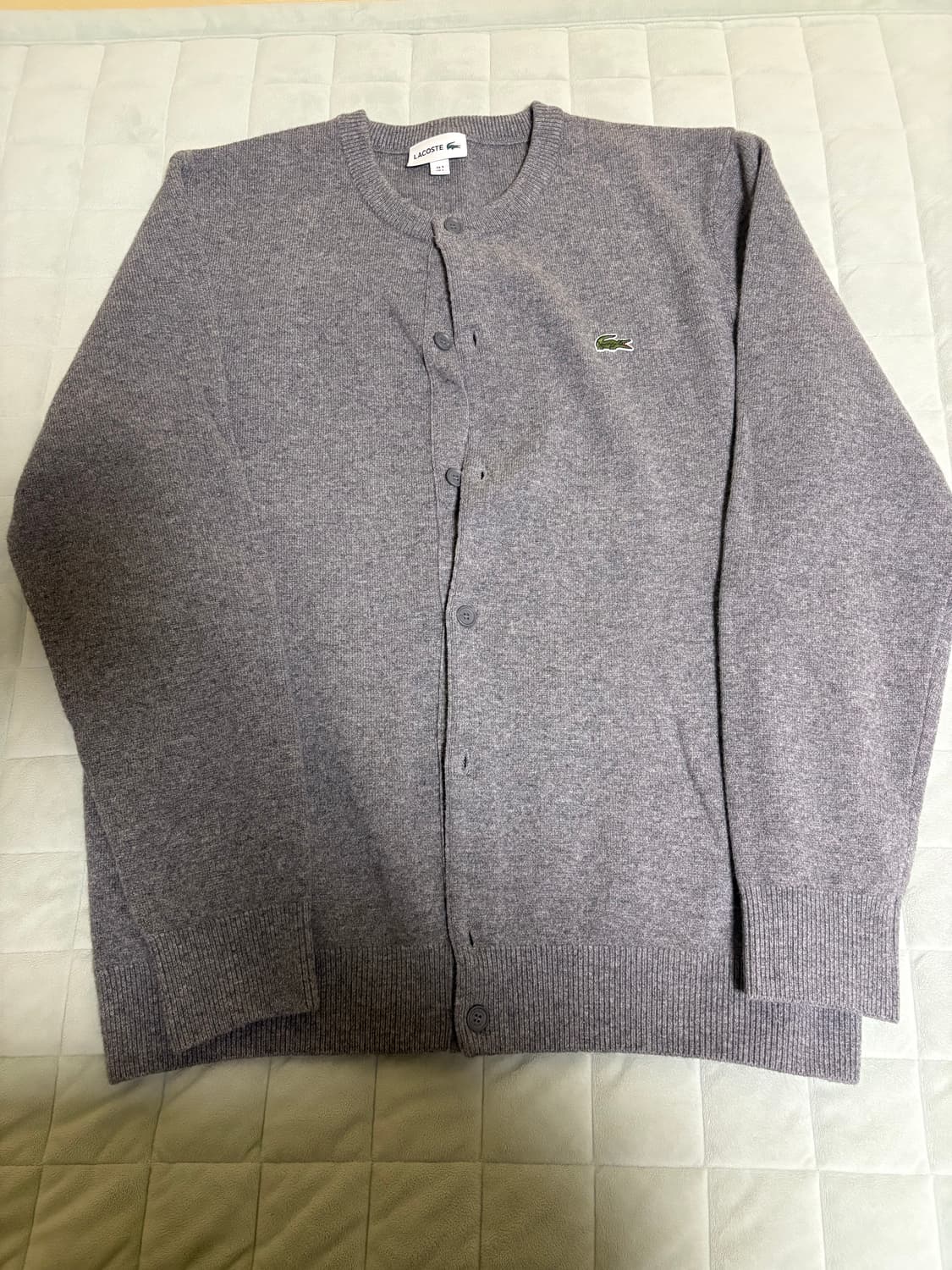 라코스테 캐시미어100 가디건 상품이미지1