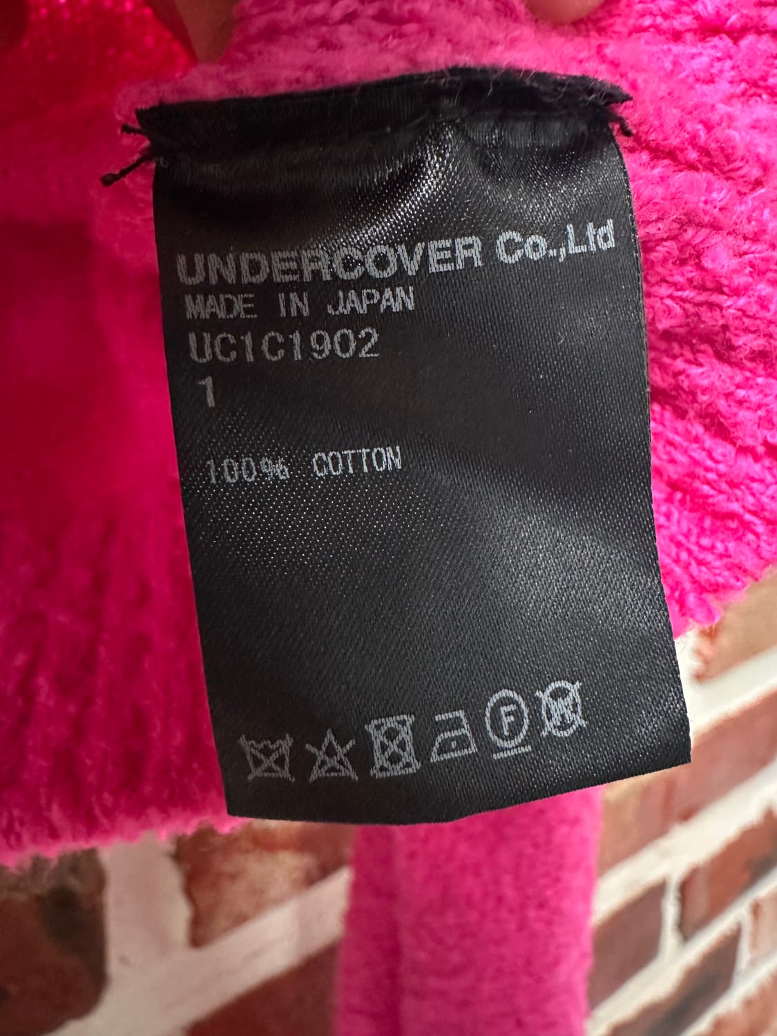 (1)언더커버 컷아웃 디테일 크롭 가디건 상품이미지8