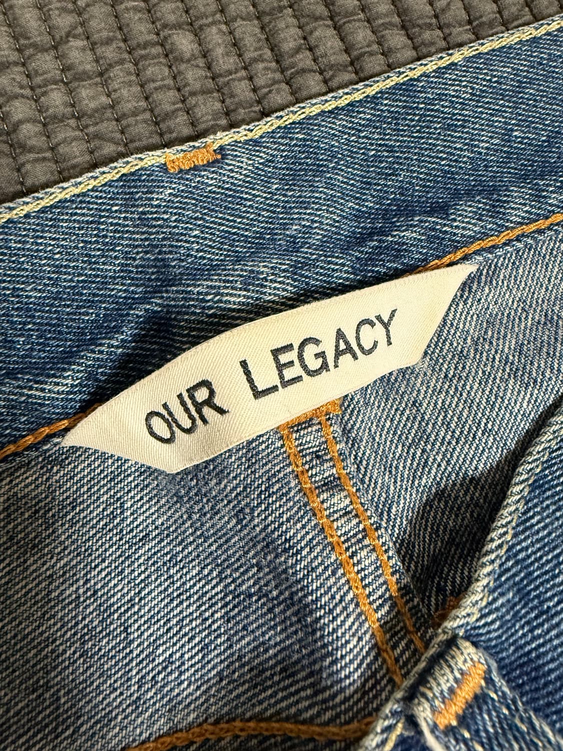 아워레가시 데님팬츠 S 상품이미지3