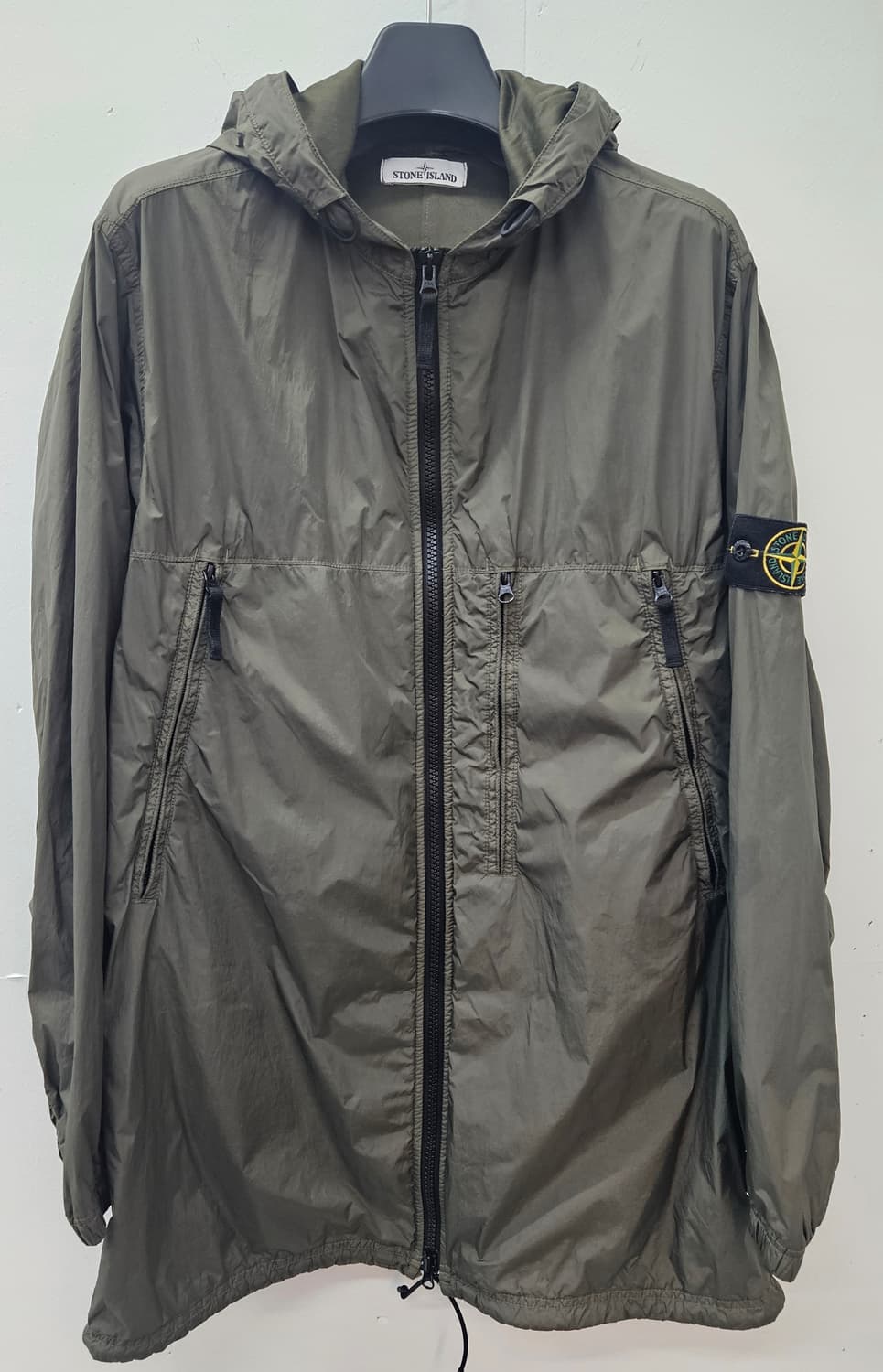 스톤아일랜드 가먼트다이 크링클랩스 카키코트( XL)
 상품이미지1