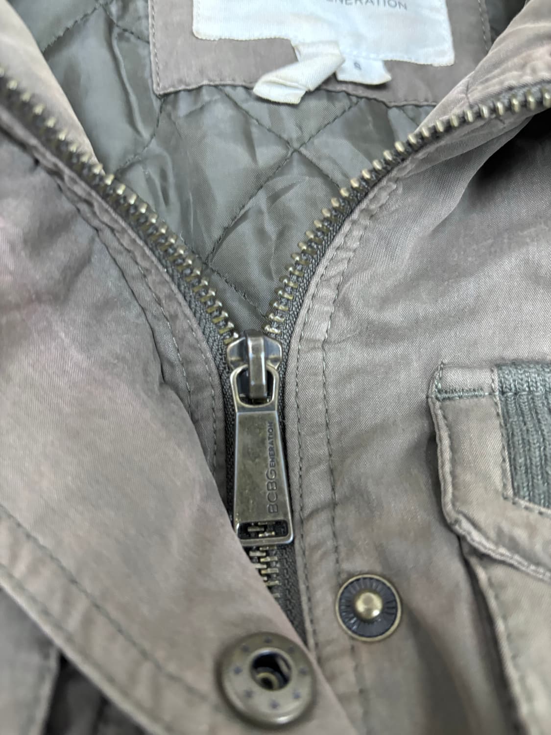 [BCBG]Y2K Grunge Fur Multi Pocket Jacket 상품이미지8