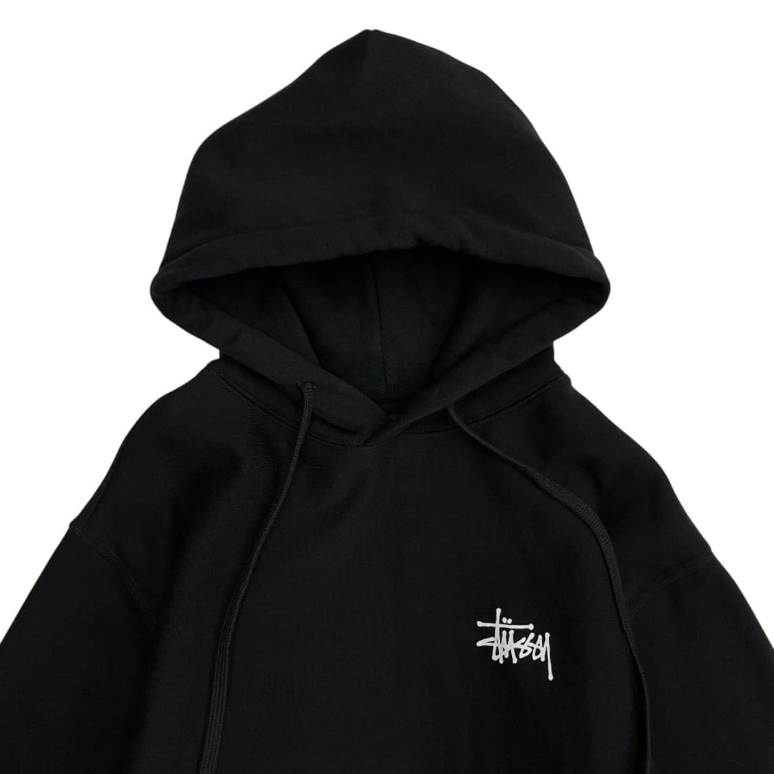 스투시 미니로고 블랙 후드 M 상품이미지4