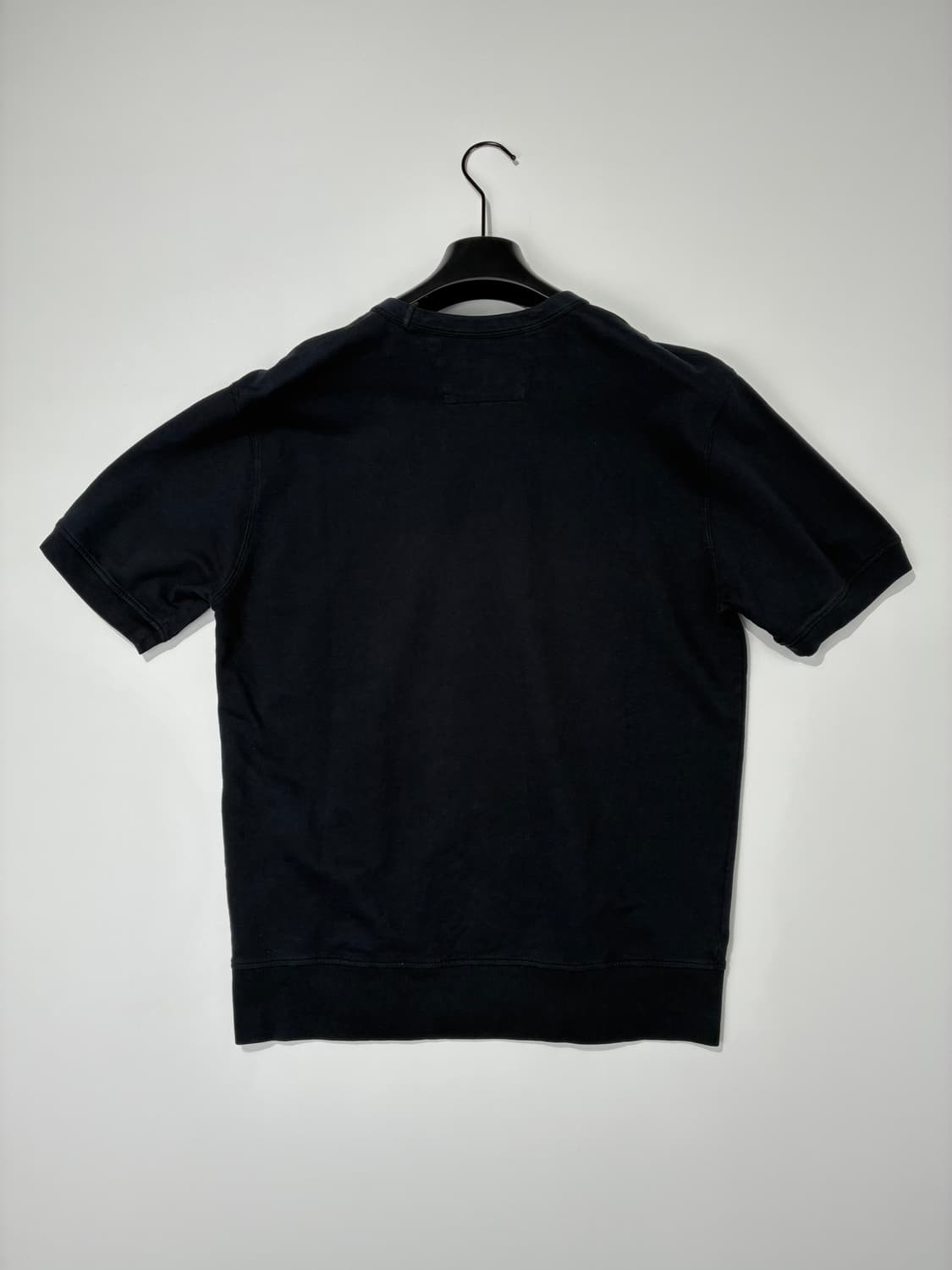 CP컴퍼니 로고 프린트 반팔 스웻셔츠 블랙 S사이즈 상품이미지2
