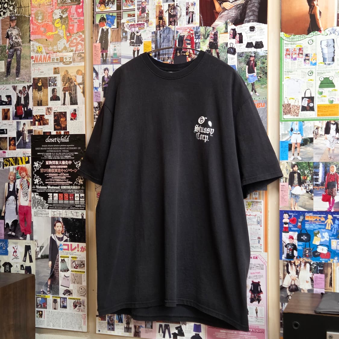 스투시 8볼 프린팅 오버핏 반팔스투시 8볼 프린팅 오버핏 반팔 상품이미지4