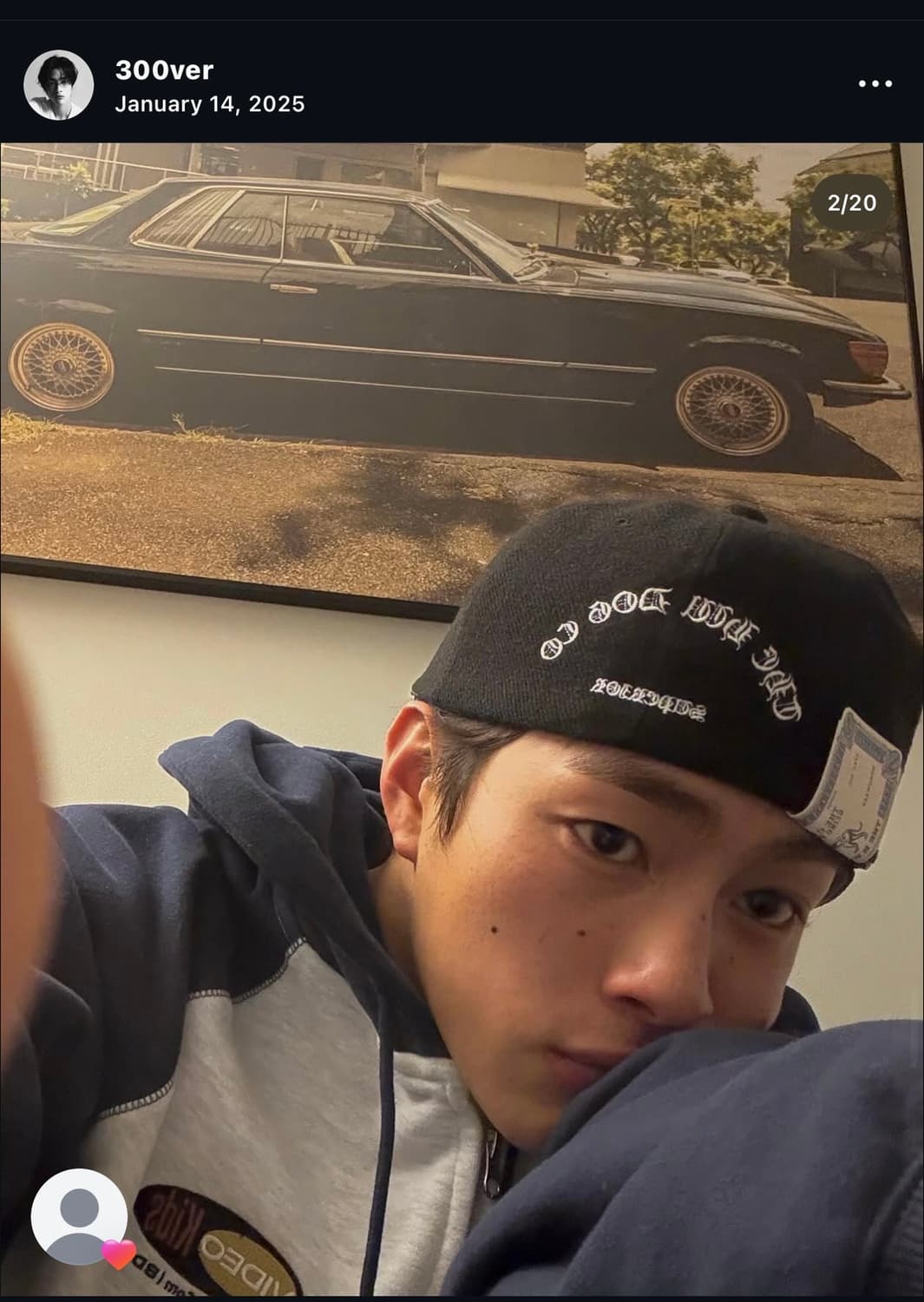 도그앤코 40s baseball cap (모델 홍태준님 착용) 상품이미지1