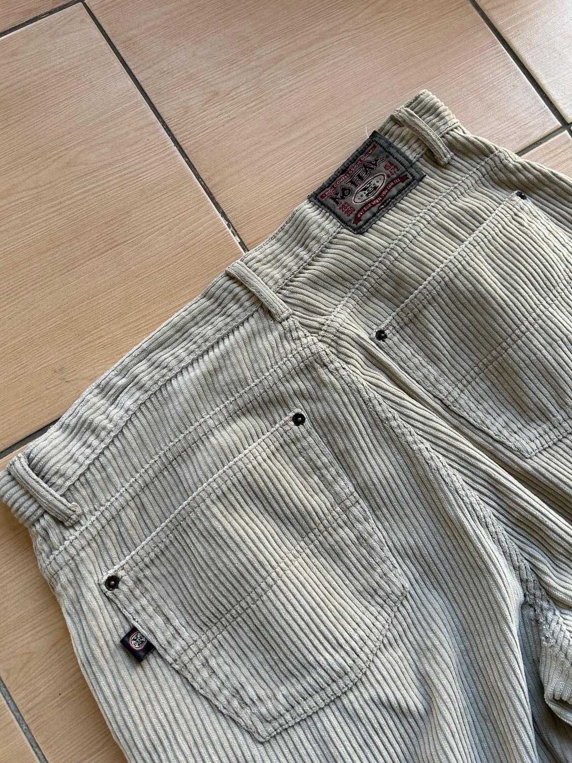 90‘s USA No fear 노피어 와이드 코듀로이팬츠 상품이미지5