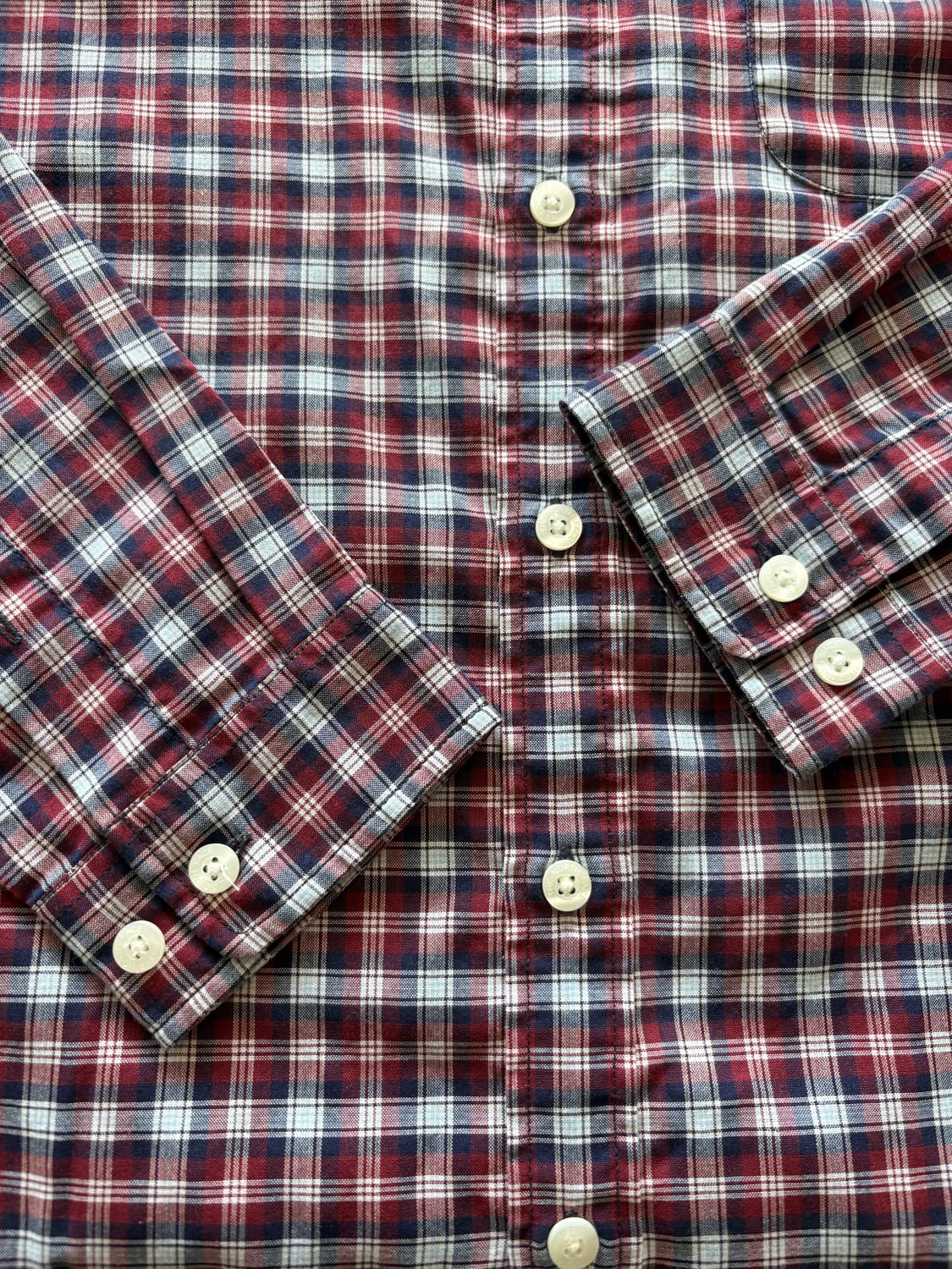 North Face check shirt 상품이미지3