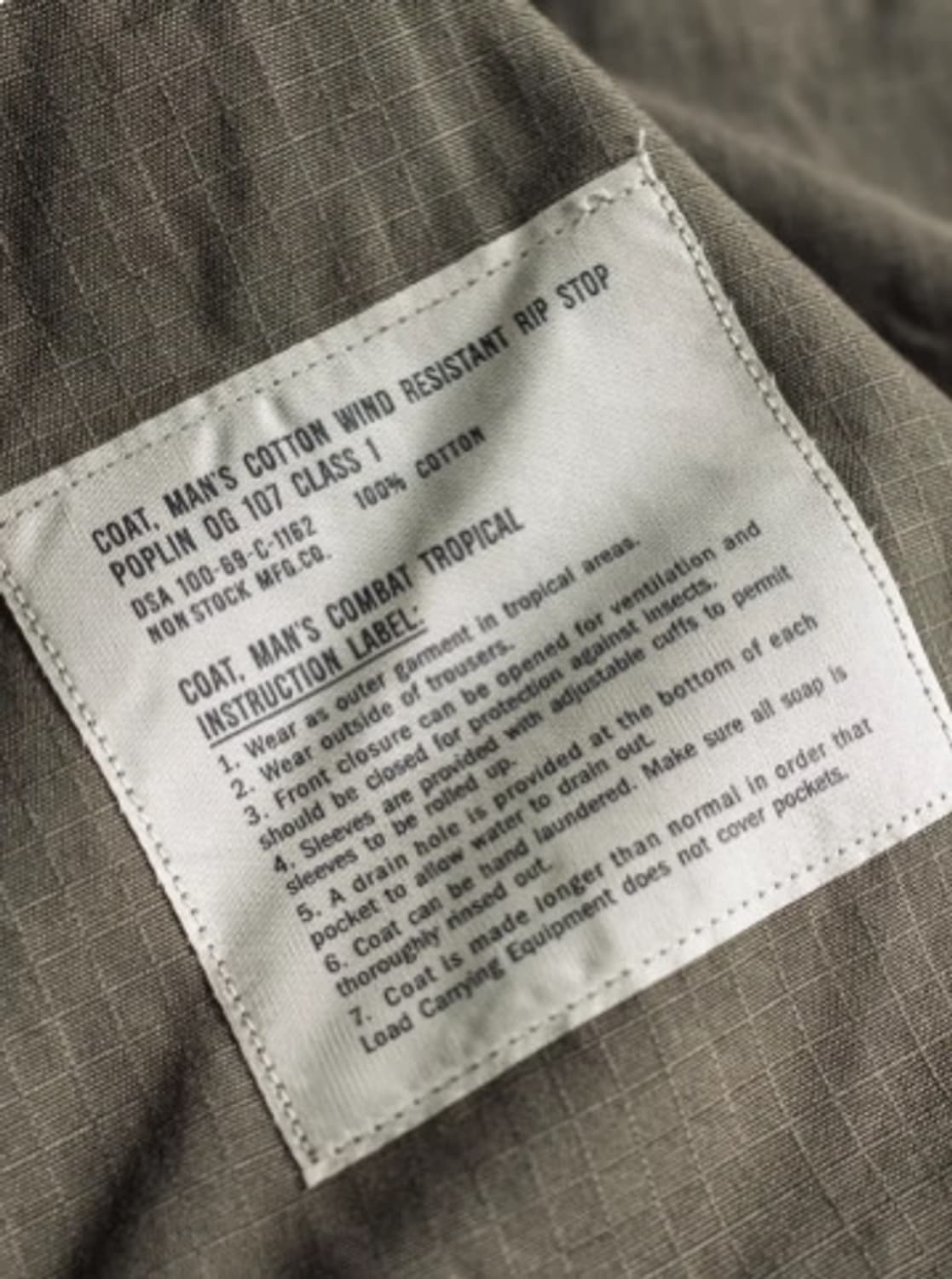 논스탁(브론슨 산하) 정글 퍼티그 자켓 XL 새상품 상품이미지2