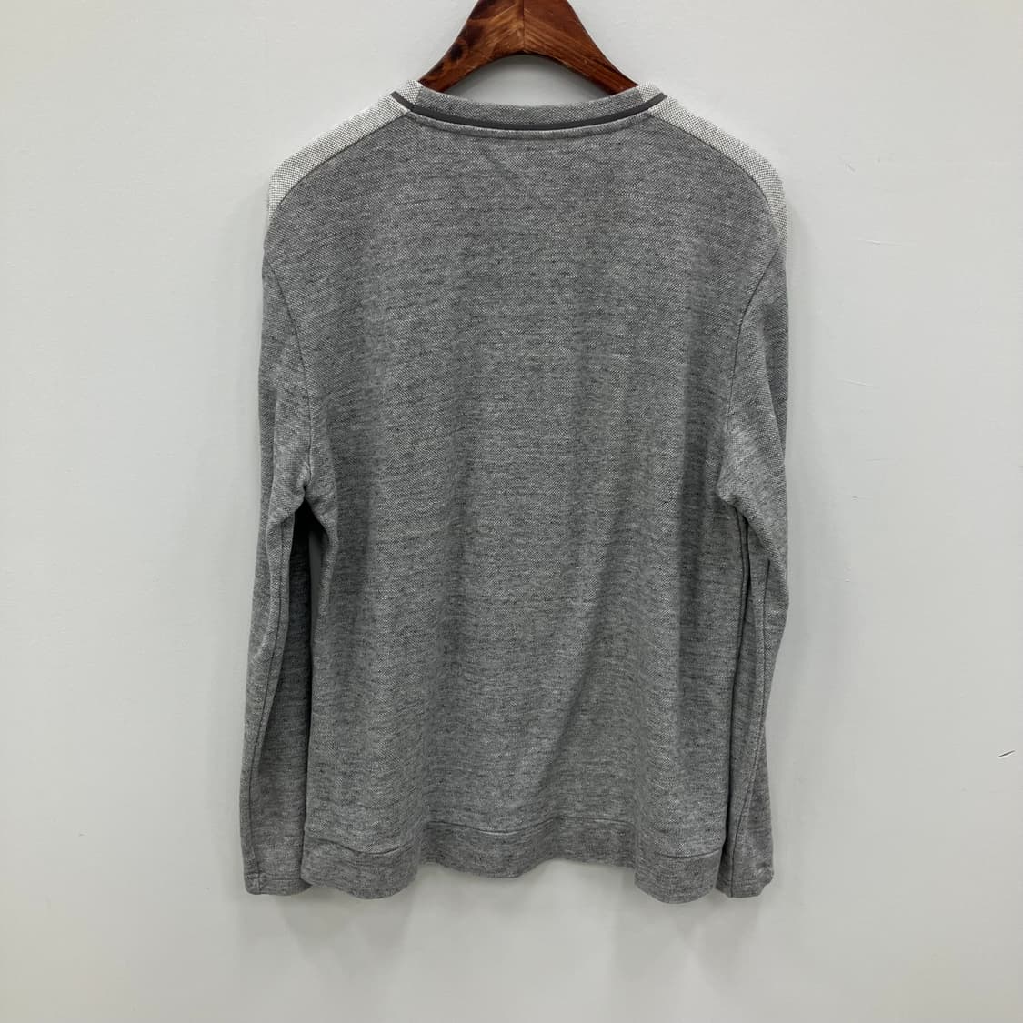 랑방 그레이 코튼 롱슬리브 105 상품이미지2