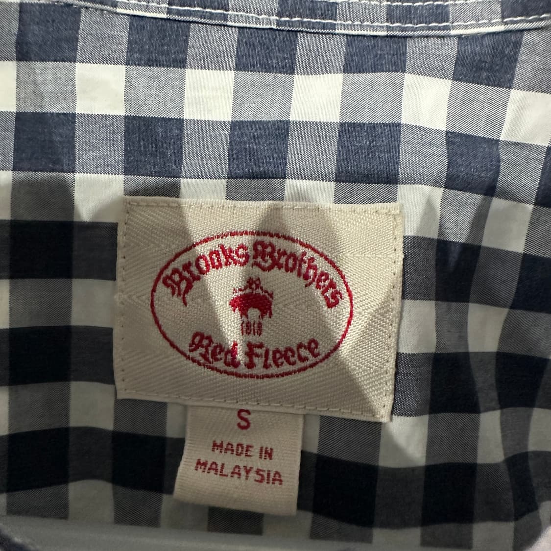 브룩스브라더스 체크셔츠 남방 90-95 상품이미지3