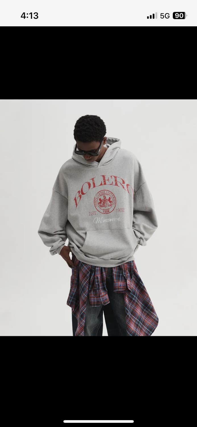 DNSR- 오버핏 후드티 상품이미지1