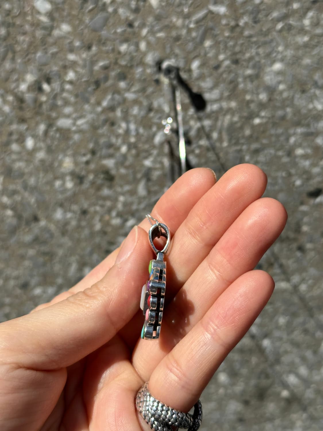 Vintage Multi-Gemstone Ethnic Rhombus 92 상품이미지2